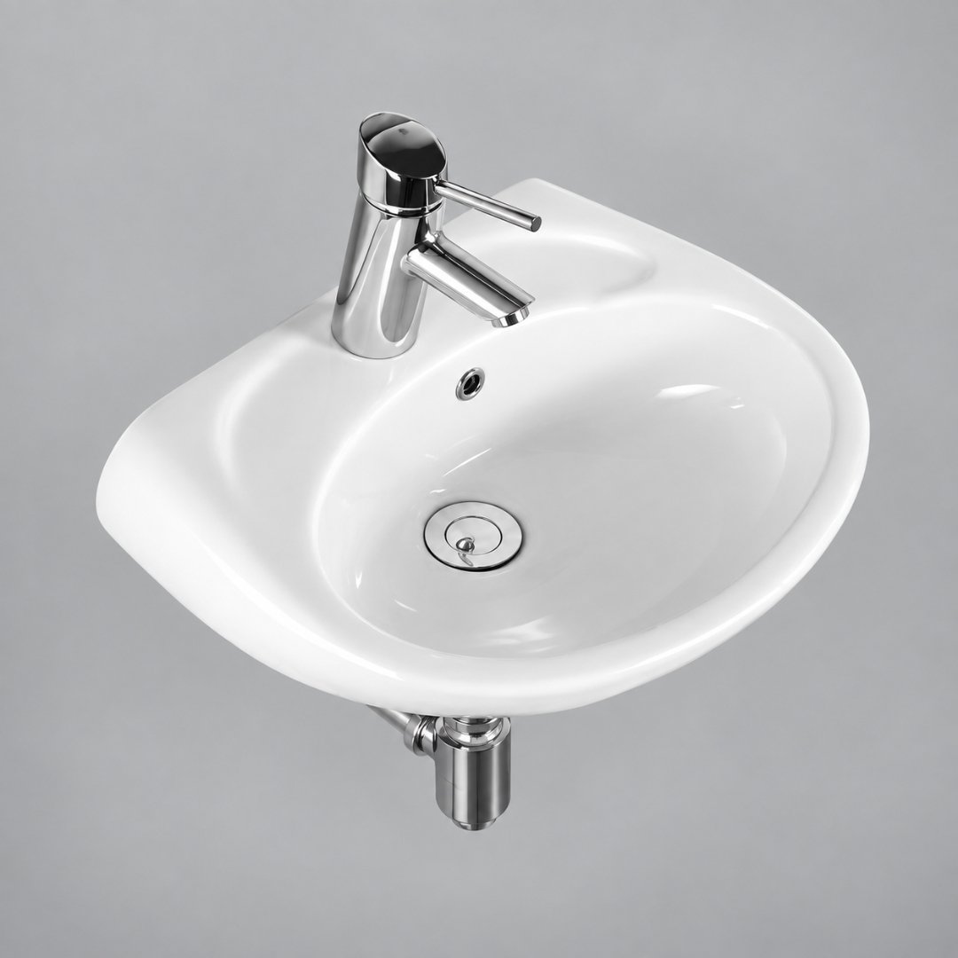 Sonet MATIZ, wall hung basin (view 2)
